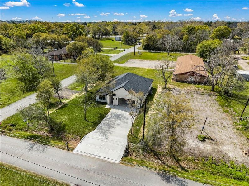 Front exterior of a new home in , Santa Fe, TX, highlighting curb appeal (Image 1). Front exterior of a new home in , Santa Fe, TX, highlighting curb appeal (Image 1).