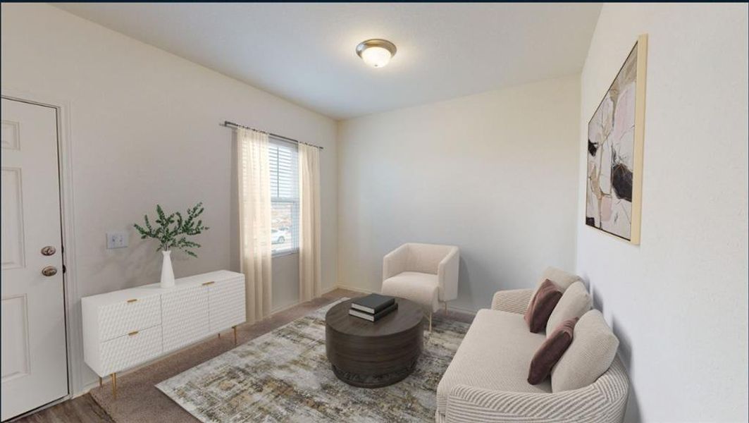 Furnished interior view inside a new home in Kendall Grove, McDonough (Image 3).