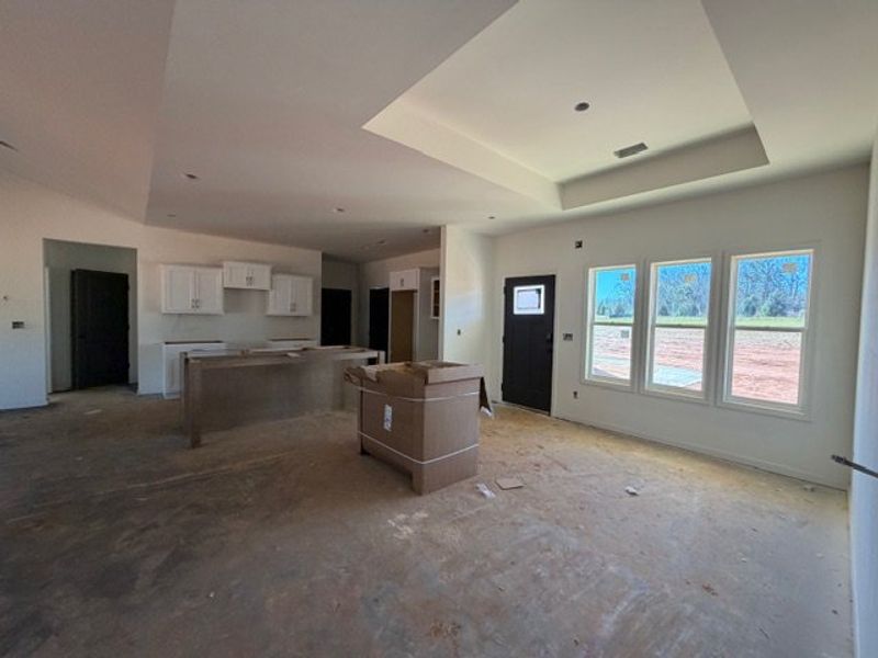 In-progress construction of a new home in Oakview, Pine Mountain, GA (Image 7).