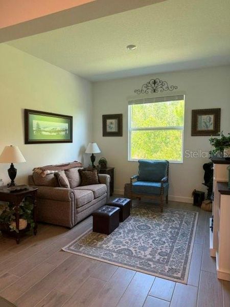 Furnished interior view inside a new home in Angeline Active Adult, Land O' Lakes (Image 8). Furnished interior view inside a new home in Angeline Active Adult, Land O' Lakes (Image 8).