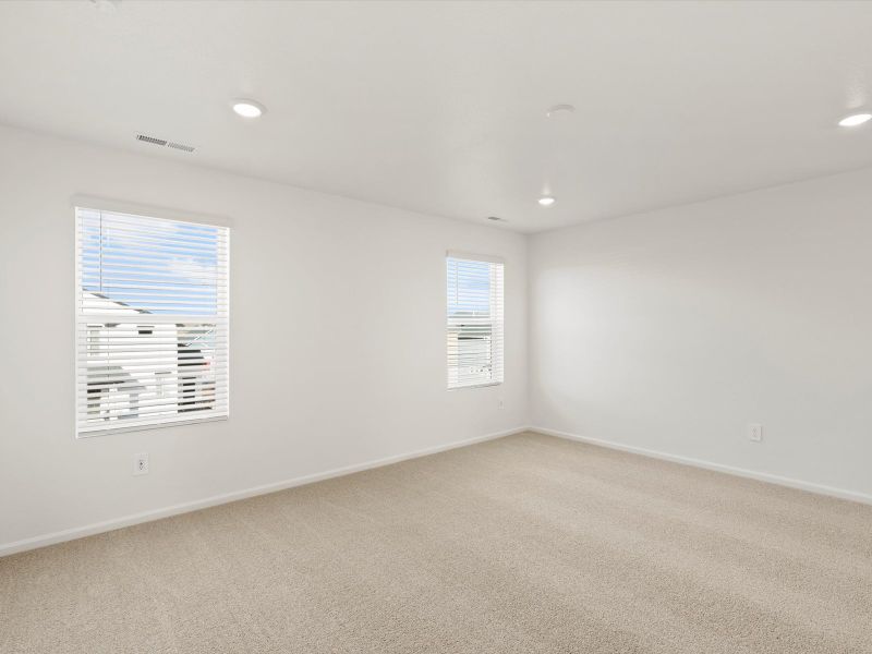 Spacious, unfurnished interior of a new home in Revere at Johnstown, Johnstown (Image 13). Spacious, unfurnished interior of a new home in Revere at Johnstown, Johnstown (Image 13).