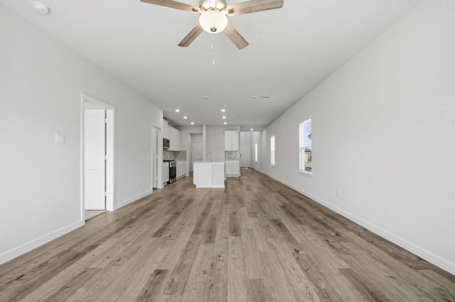 Spacious, unfurnished interior of a new home in Barrett Crossing, Crosby (Image 26).
