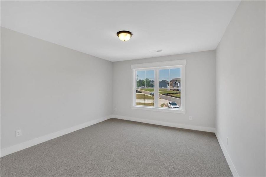 Spacious, unfurnished interior of a new home in Springside Reserve, Powder Springs (Image 28). Spacious, unfurnished interior of a new home in Springside Reserve, Powder Springs (Image 28).