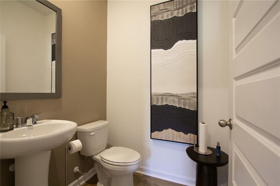 Furnished interior view inside a new home in Harvest Park, Decatur (Image 6).