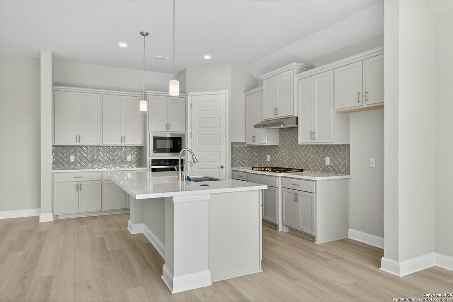 Furnished interior view inside a new home in , Castroville (Image 10). Furnished interior view inside a new home in , Castroville (Image 10).
