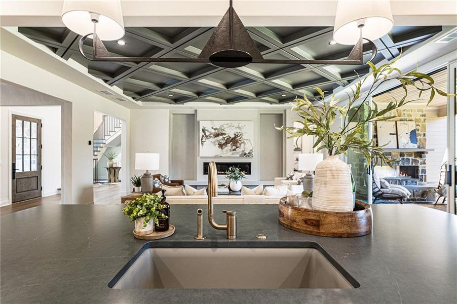 Furnished interior view inside a new home in , Roswell (Image 14). Furnished interior view inside a new home in , Roswell (Image 14).