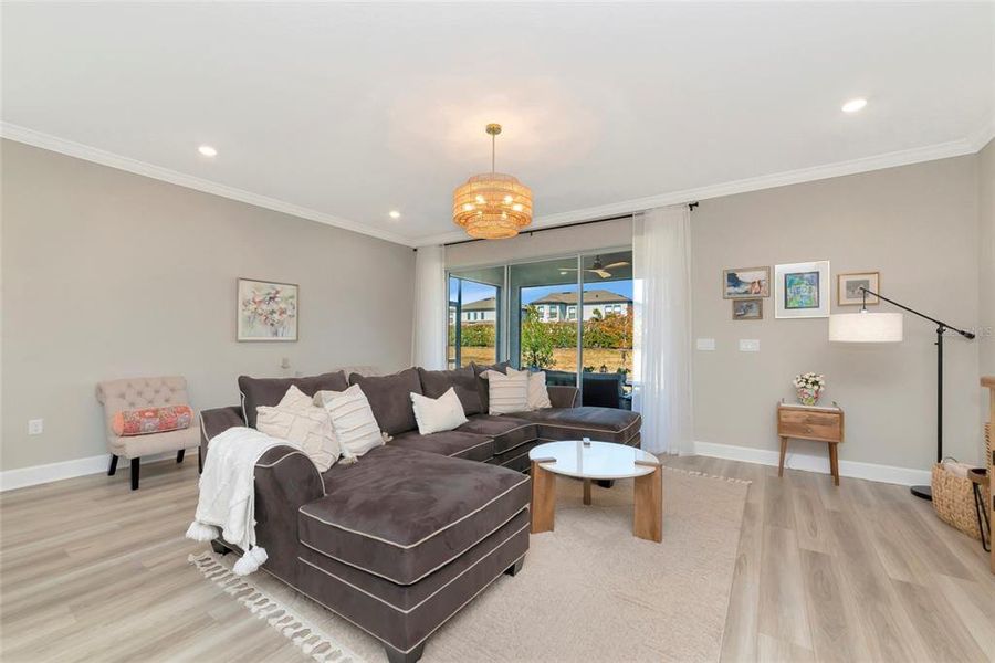 Furnished interior view inside a new home in Skye Ranch Community Group Page, Sarasota (Image 18).