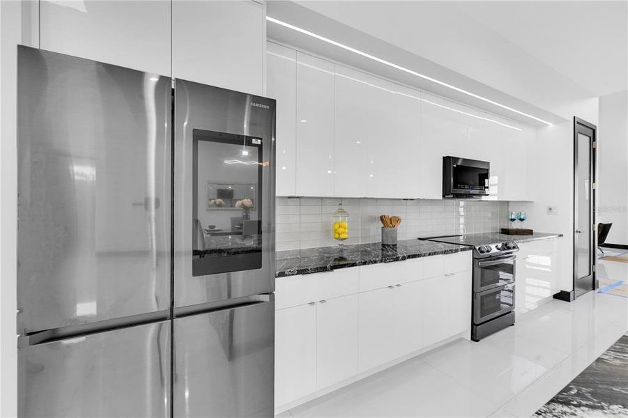 Furnished interior view inside a new home in , St. Petersburg (Image 31).