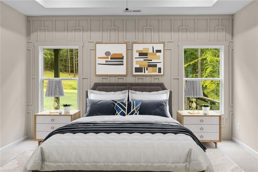 Furnished interior view inside a new home in Liberty Station, Bremen (Image 30).