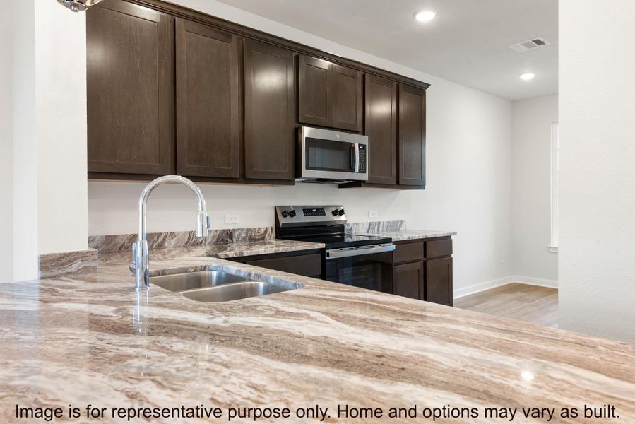 Furnished interior view inside a new home in , Brenham (Image 7).