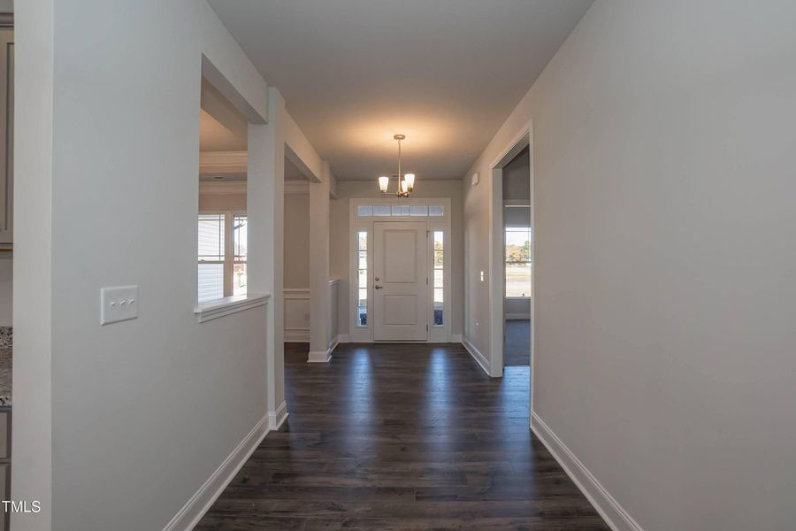 Representative unfurnished interior of a home built from the 2906 by Adams Homes in Norris Landing, Snellville (Image 14).