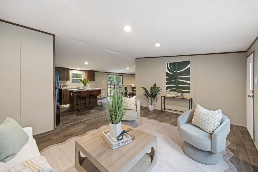 Furnished interior view inside a new home in , Ravenel (Image 25).