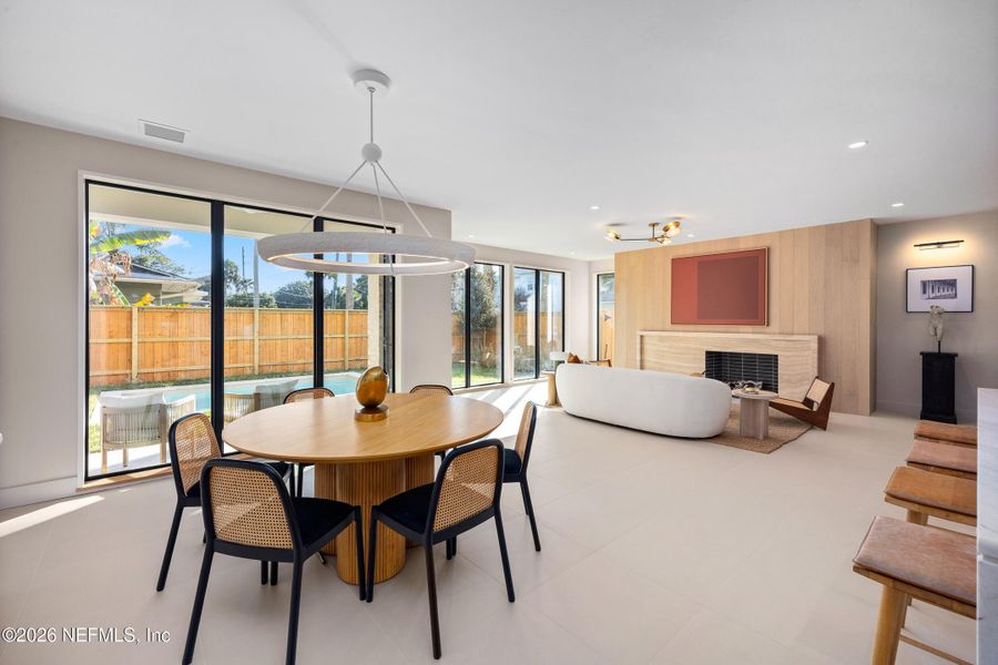 Furnished interior view inside a new home in , Atlantic Beach (Image 37).