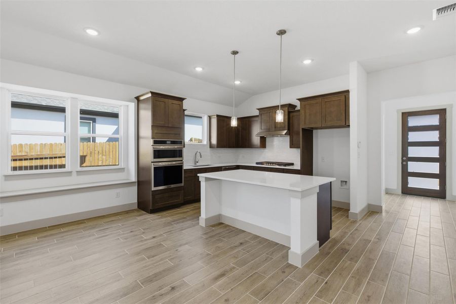 Furnished interior view inside a new home in Enclave at Cele, Pflugerville (Image 5).