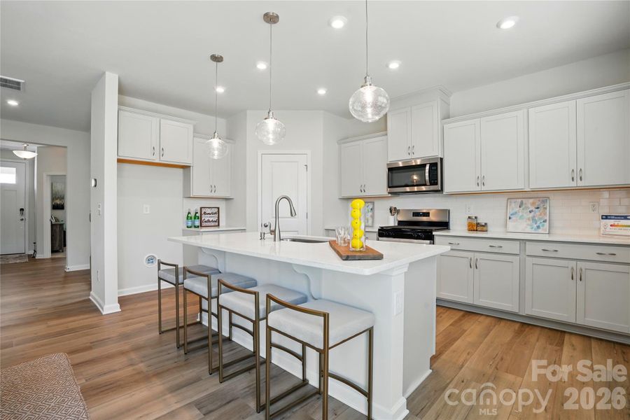 Photos from another completed Shenandoah for representation only. Exterior elevation/colors and interior finishes may vary.