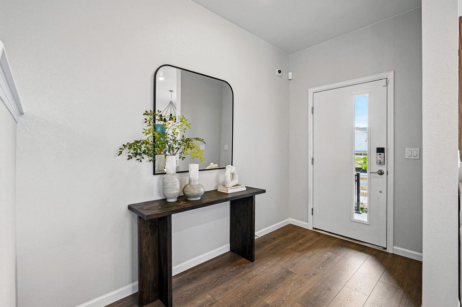 Representative furnished interior of a home built from the Independence by Taylor Morrison in Parterre Townhomes - The Westerly Collection, Thornton (Image 9).