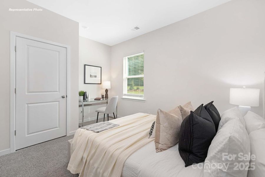 Furnished interior view inside a new home in Secrest Commons, Monroe (Image 16). Furnished interior view inside a new home in Secrest Commons, Monroe (Image 16).