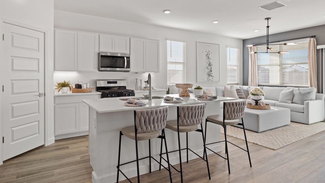 Furnished interior view inside a new home in Mason Ranch, Surprise (Image 6).