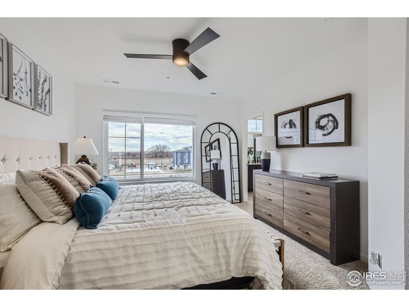 Furnished interior view inside a new home in Northfield, Fort Collins (Image 8).