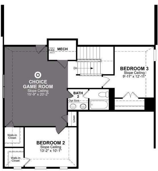 Beazer Homes Chalk Hil Cascade plan