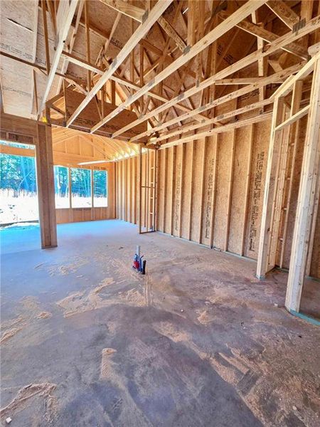 In-progress construction of a new home in , Waleska, GA (Image 12).