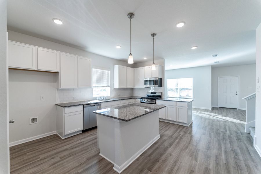 Furnished interior view inside a new home in La Terra, Celina (Image 3).