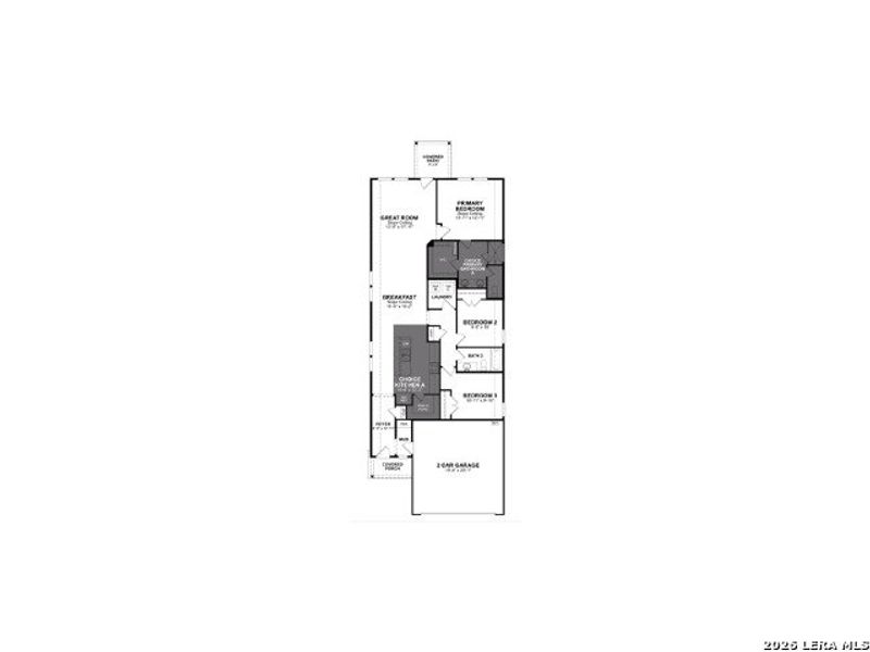 2D floor plan layout of this home in Veranda, San Antonio, TX (Image 2). 2D floor plan layout of this home in Veranda, San Antonio, TX (Image 2).