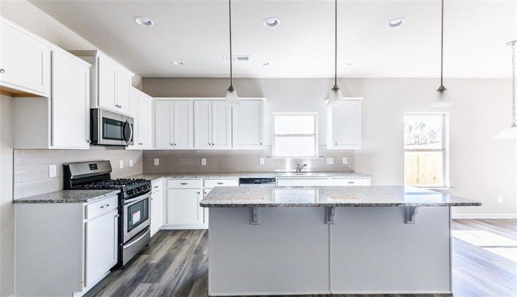 Furnished interior view inside a new home in Summerfield Place, Carrollton (Image 3).