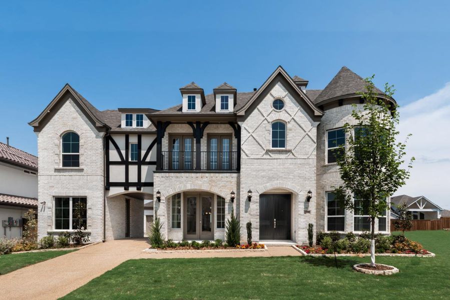 Representative exterior photo of a completed home built from the Grand Silverleaf by Grand Homes in Silverleaf Estates in Frisco, Frisco, TX (Image 16).