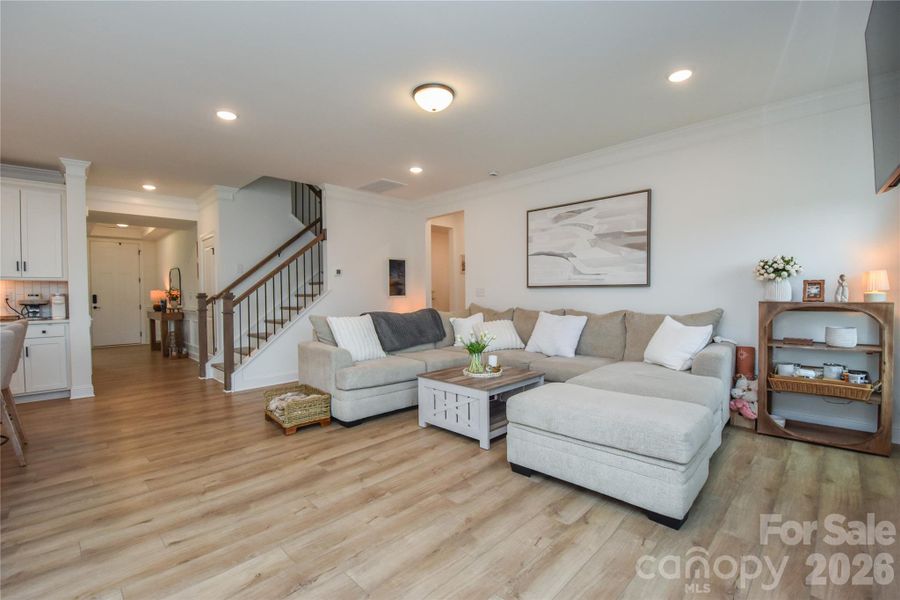 Furnished interior view inside a new home in Summerlin, Mooresville (Image 13).