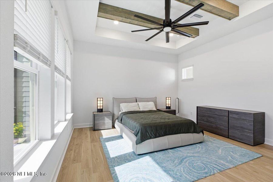 Furnished interior view inside a new home in Seven Pines 50' Rear Entry, Jacksonville (Image 18). Furnished interior view inside a new home in Seven Pines 50' Rear Entry, Jacksonville (Image 18).