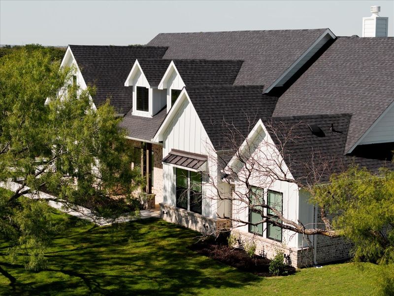 Representative exterior photo of a completed home built from the The Braden II by Doug Parr Custom Homes in Kessler Farms, Brock, TX (Image 35).