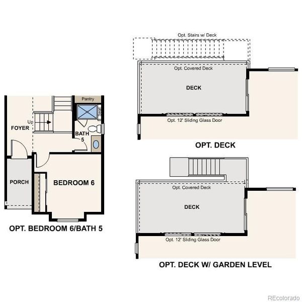 2D floor plan layout of this home in Legacy at Kime Ranch, Parker, CO (Image 3). 2D floor plan layout of this home in Legacy at Kime Ranch, Parker, CO (Image 3).