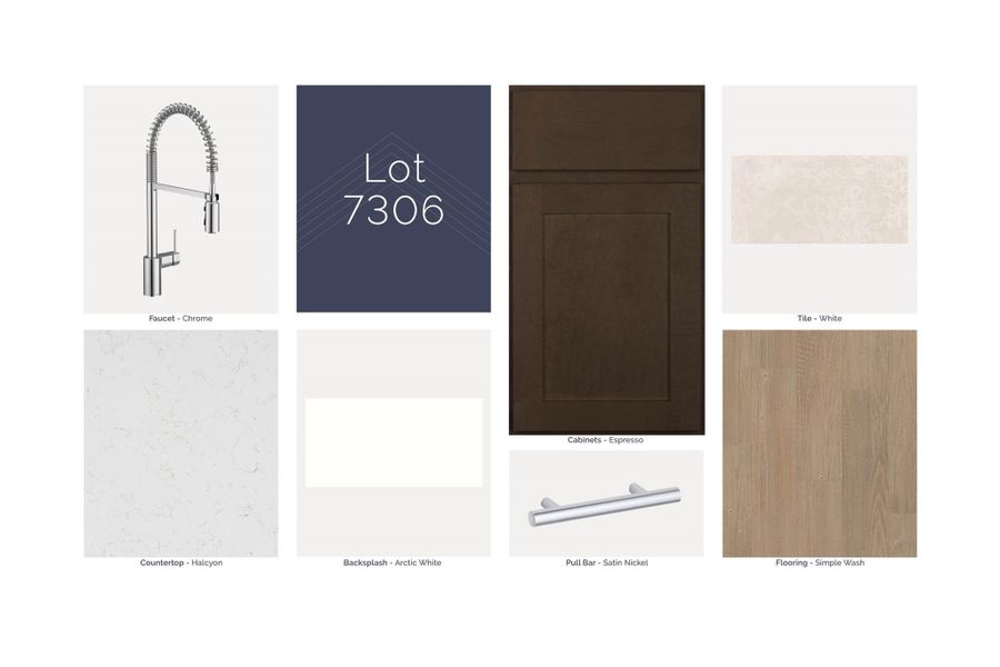 Sample of building materials used in homes in Pinewood at Grand Texas, New Caney (Image 13).