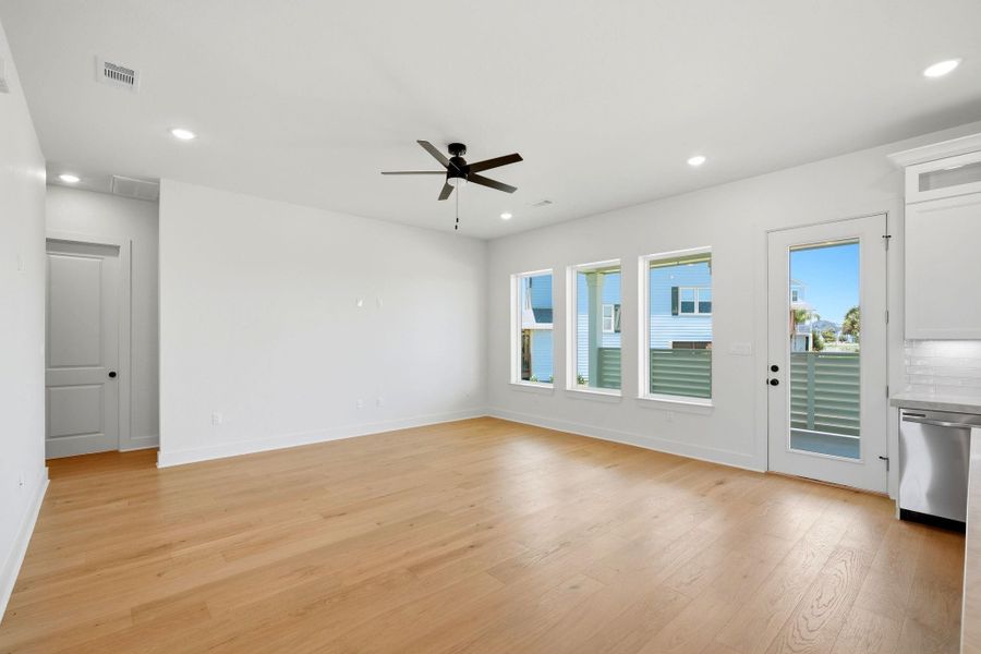 Spacious, unfurnished interior of a new home in , Galveston (Image 22). Spacious, unfurnished interior of a new home in , Galveston (Image 22).