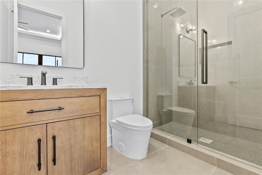 Furnished interior view inside a new home in , Tampa (Image 17). Furnished interior view inside a new home in , Tampa (Image 17).