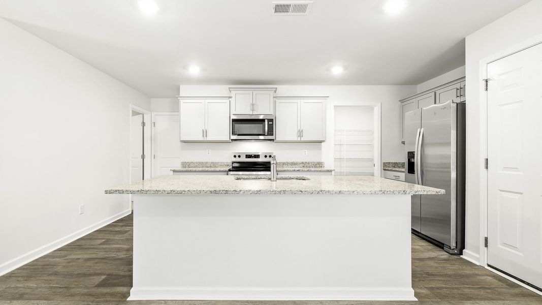 Furnished interior view inside a new home in Chandler Pointe, Rural Hall (Image 4).