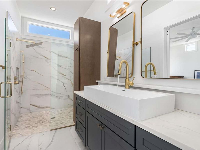 Furnished interior view inside a new home in , Canton (Image 23).