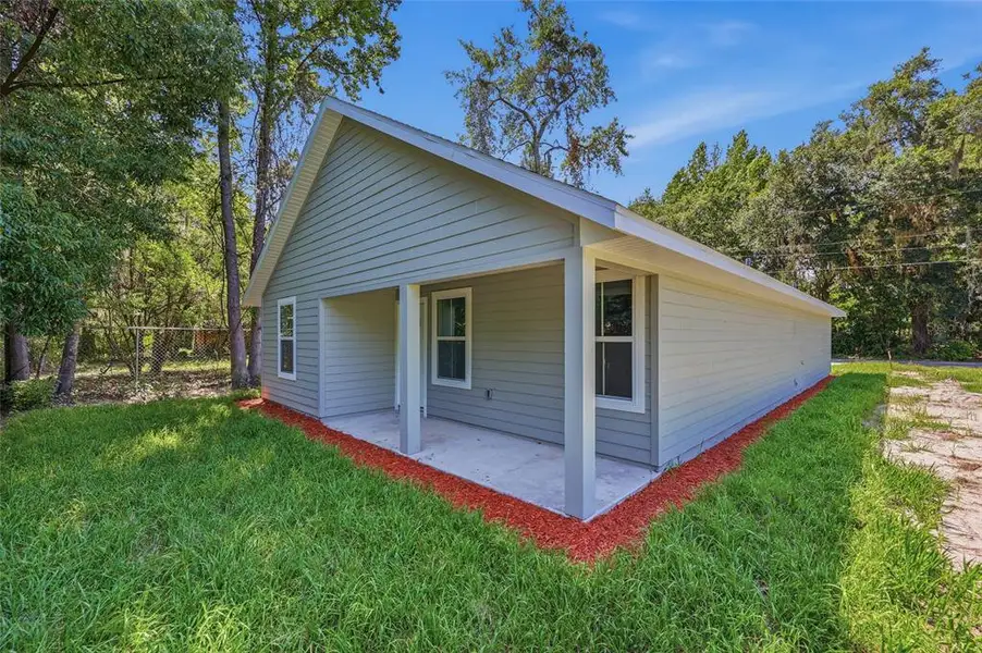 Exterior details and patio area of a home in , Gainesville (Image 3).
