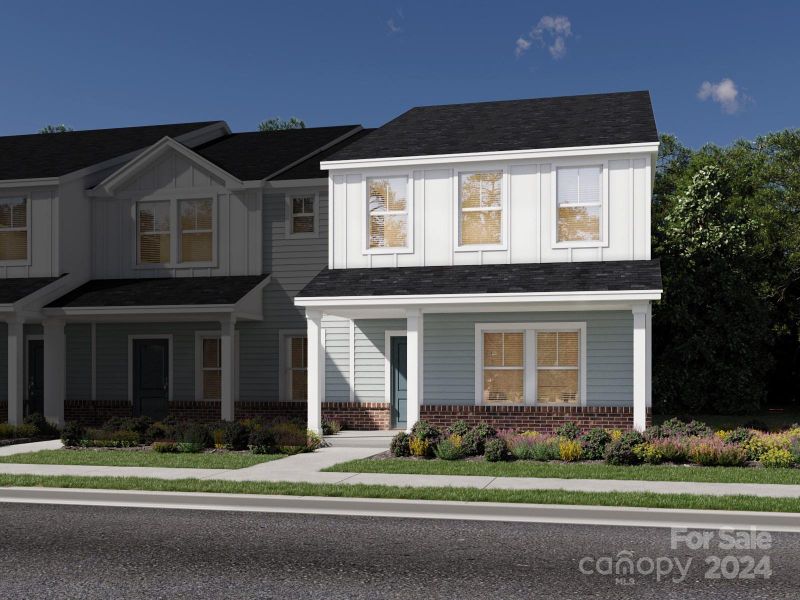 Elevation Photo is not of the actual home, but is an inspirational photo of builder’s model home and may depict options, furnishings, and/or decorator features that are not included