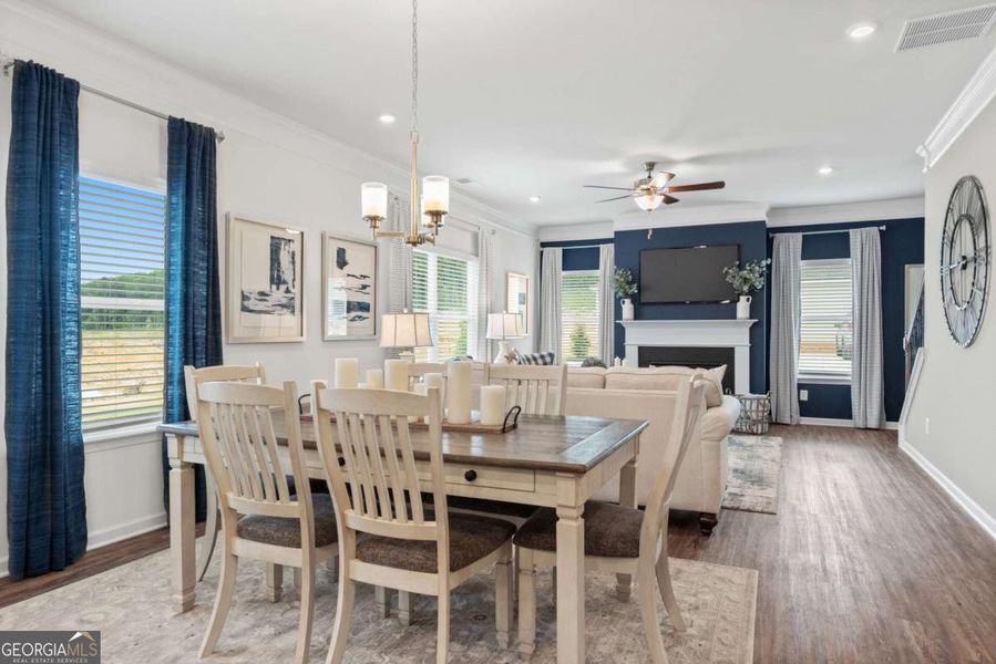 Furnished interior view inside a new home in Avalon, Perry (Image 11).