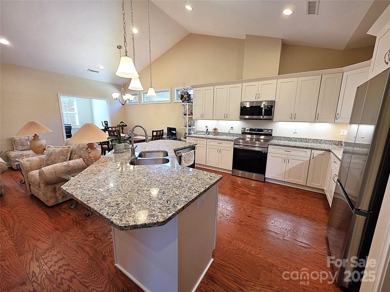 Furnished interior view inside a new home in , Hickory (Image 7).