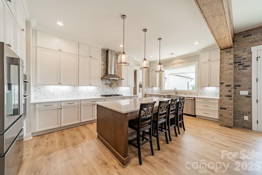 Furnished interior view inside a new home in , Clover (Image 13).