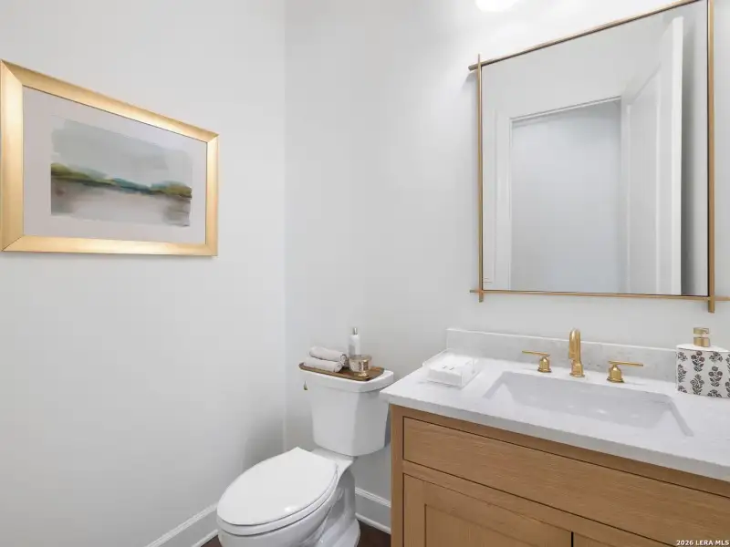 Furnished interior view inside a new home in , Alamo Heights (Image 33).