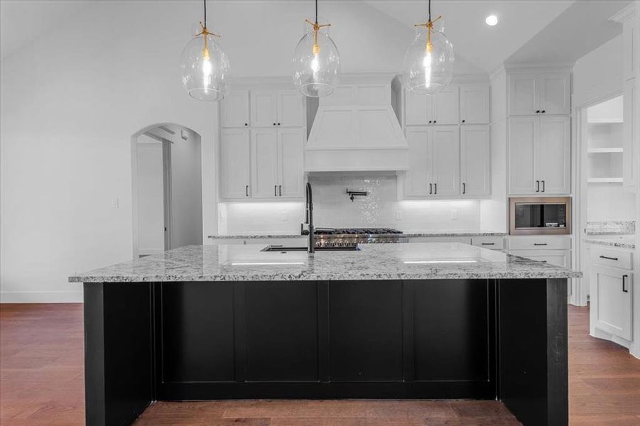 Furnished interior view inside a new home in , Godley (Image 13).