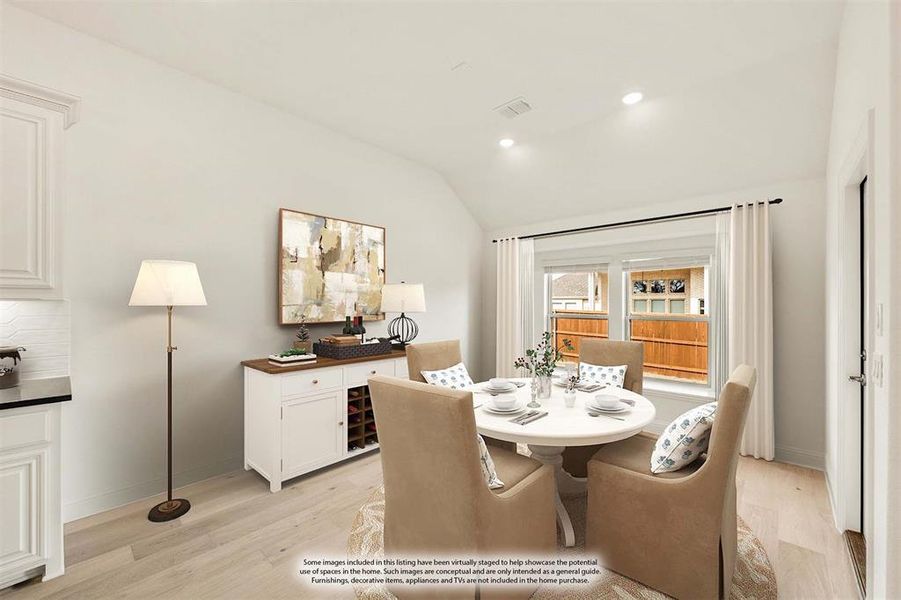 Furnished interior view inside a new home in Rockwood, Mansfield (Image 8).
