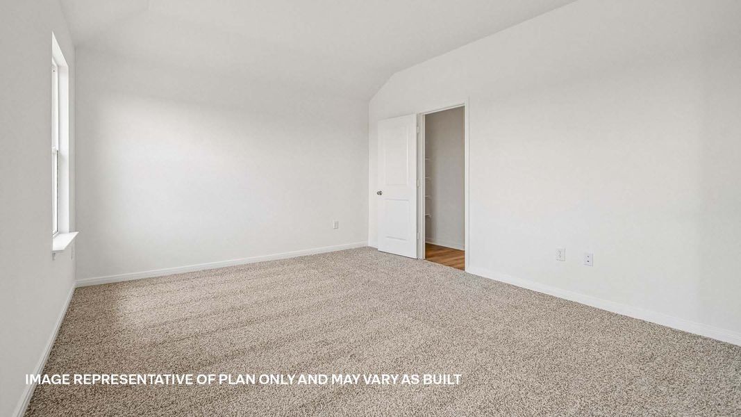 Representative unfurnished interior of a home built from the The Gaven by D.R. Horton in Prairie Lakes, Buda (Image 20).