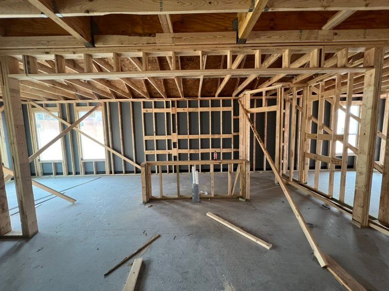 In-progress construction of a new home in Waterford Park, Weatherford, TX (Image 6). In-progress construction of a new home in Waterford Park, Weatherford, TX (Image 6).