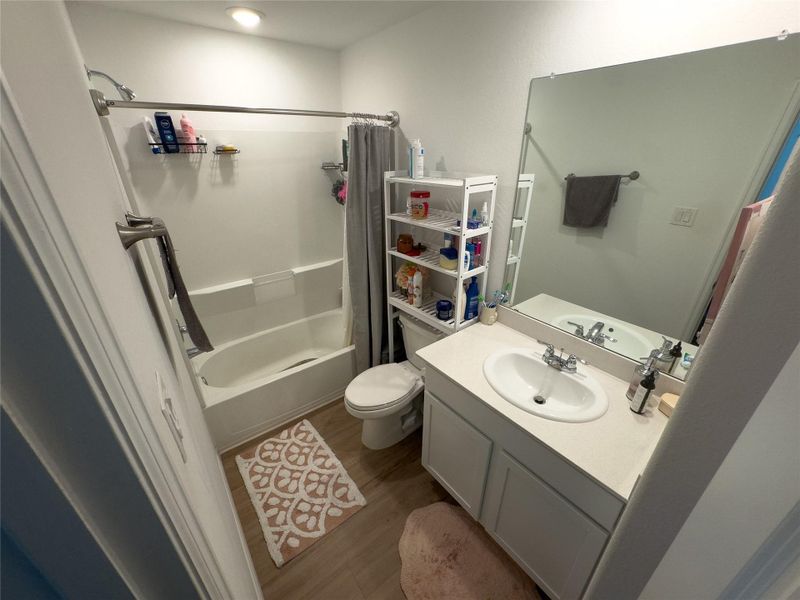 Furnished interior view inside a new home in Sterling Point at Baytown Crossings: Watermill Collection, Baytown (Image 14).