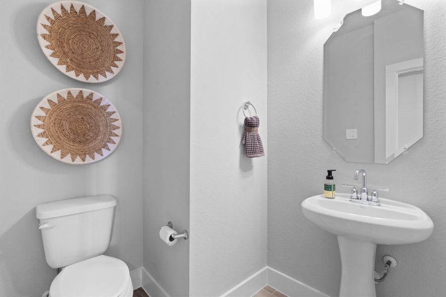 Furnished interior view inside a new home in Montgomery Ridge, Montgomery (Image 11).